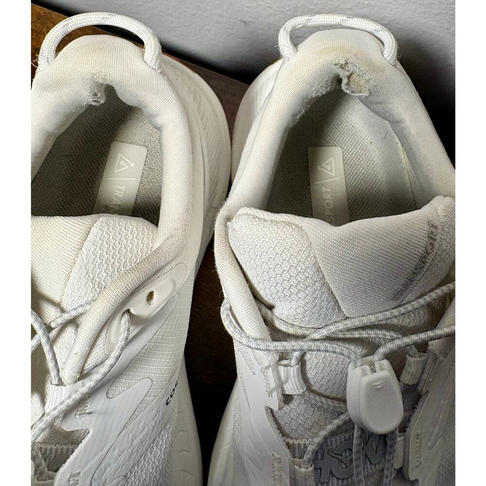 Hoka Transport White Gum Running Shoes Women's Size 6B Sneakers 1123154 WWH - Picture 12 of 12
